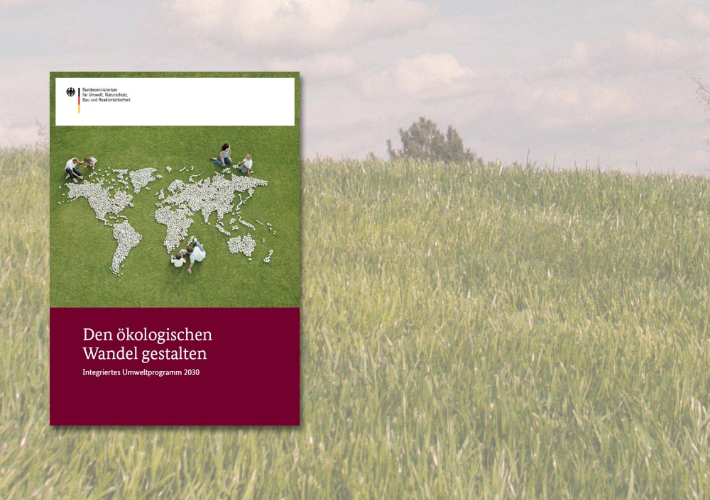 Deckblatt der Veröffentlichung Integriertes Umweltprogramm 2030