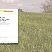 Titelblatt Koalitionsvertrag 2021