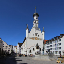Rathausplatz in Kempten