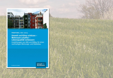 Titelblatt Umwelt und Klima schützen - Wohnraum schaffen - Lebensqualität verbessern